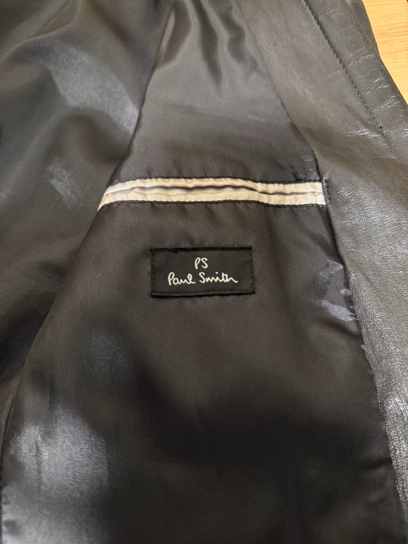 【新品】ポールスミス レザージャケット 木村拓哉
