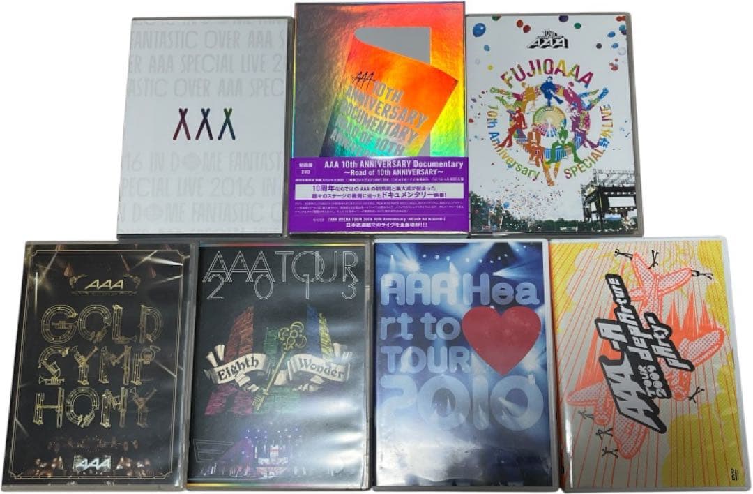 AAA LIVE DVD 7点 まとめ売り