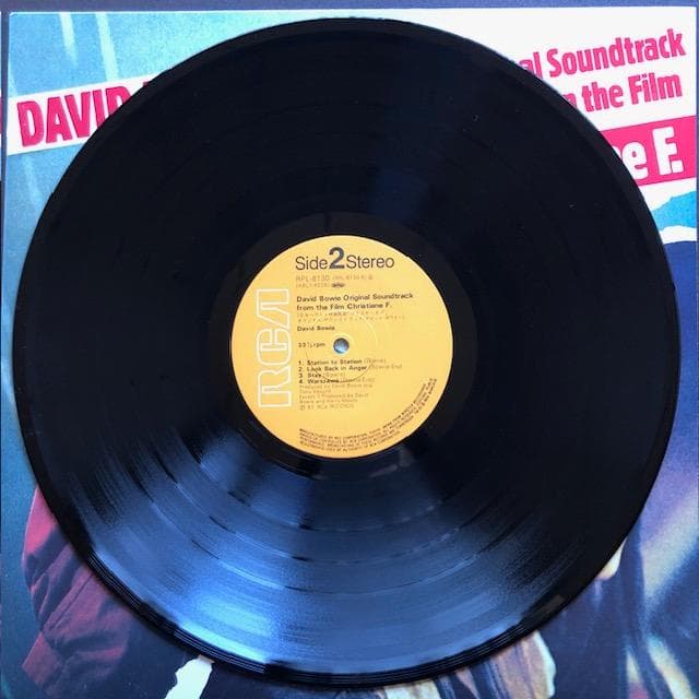 LP デヴィッド・ボウイ クリスチーネ・F 国内盤 RPL-8130 y112