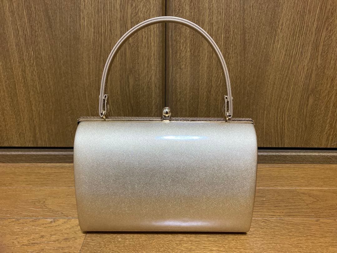 草履バッグセット　和装　成人式　振袖　結婚式　訪問着　着物　ゴールド