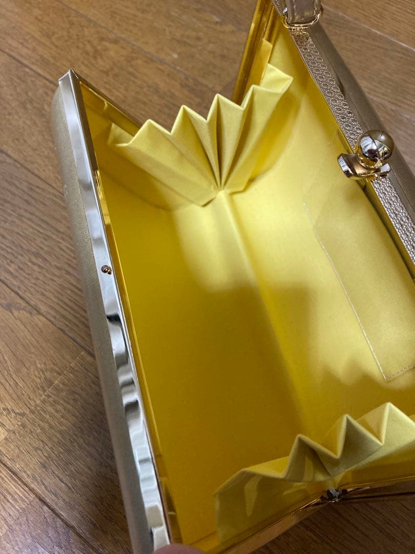 草履バッグセット　和装　成人式　振袖　結婚式　訪問着　着物　ゴールド