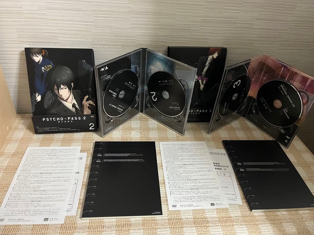 PSYCHO-PASS サイコパス2 初回全5巻セット DVD セル版