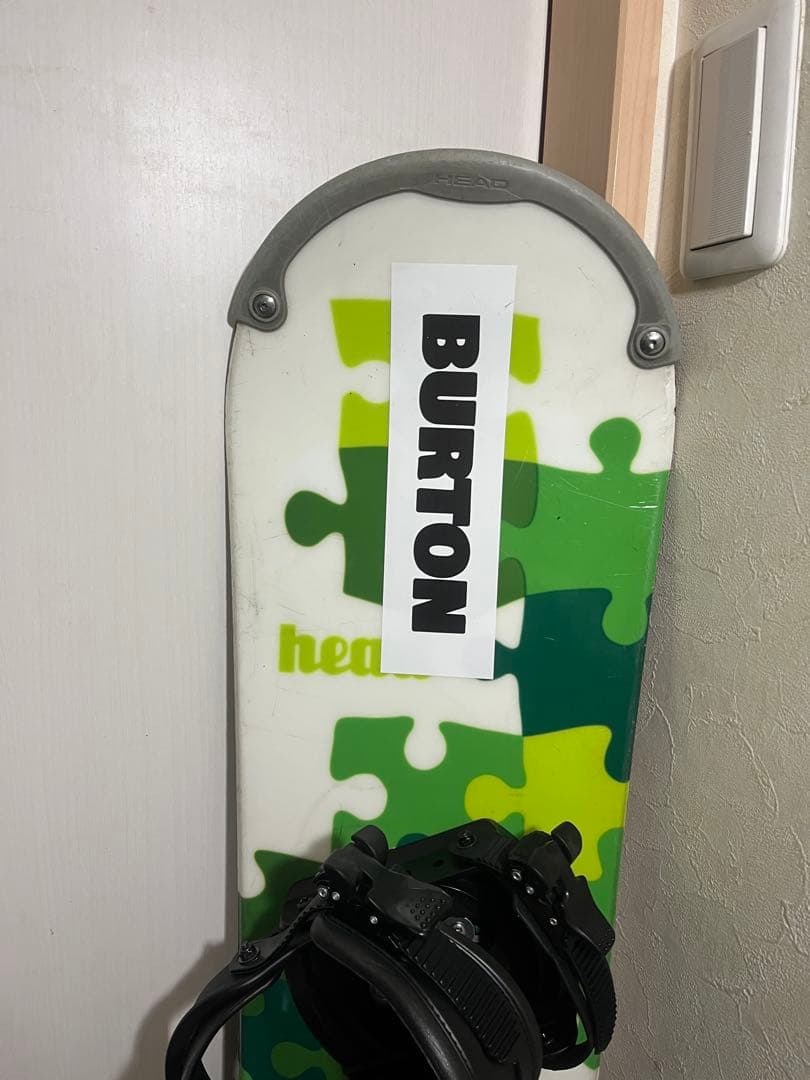 ブーツセット！子供が安全に滑れる！HEAD 120cm 新品バインセット！