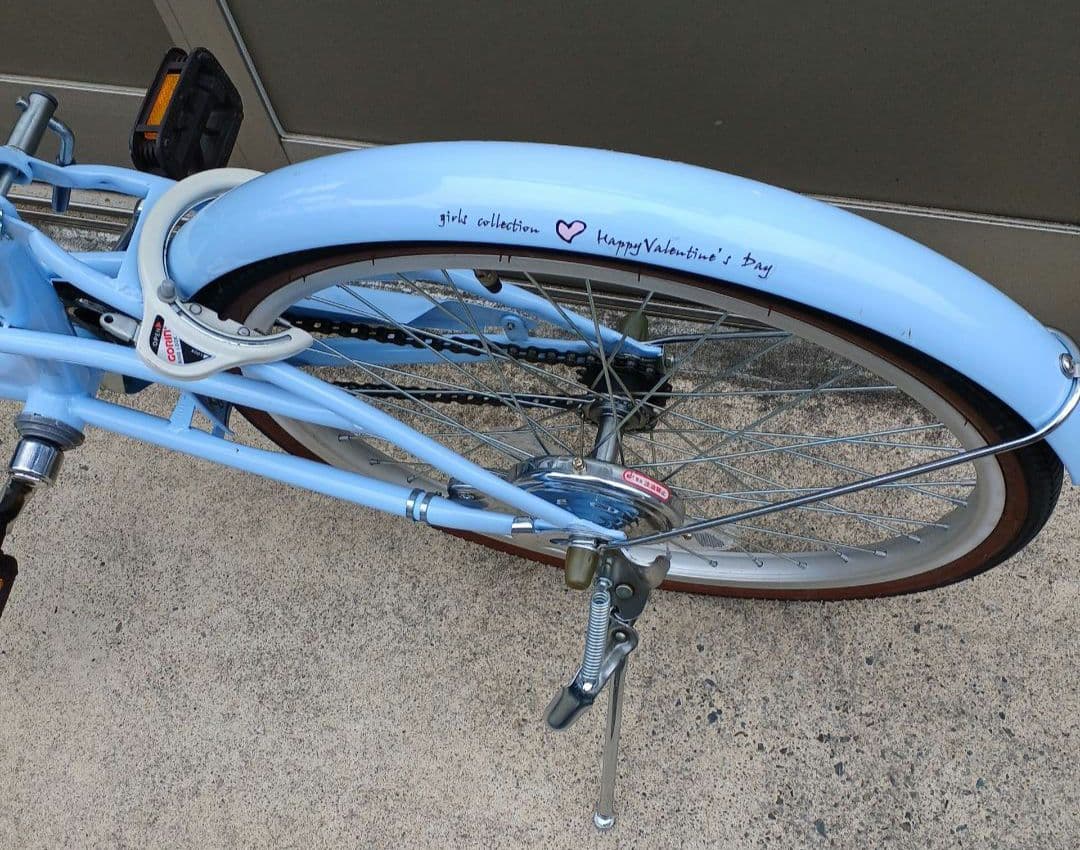 【千葉県引取限定】自転車　子供用 20インチ　 水色