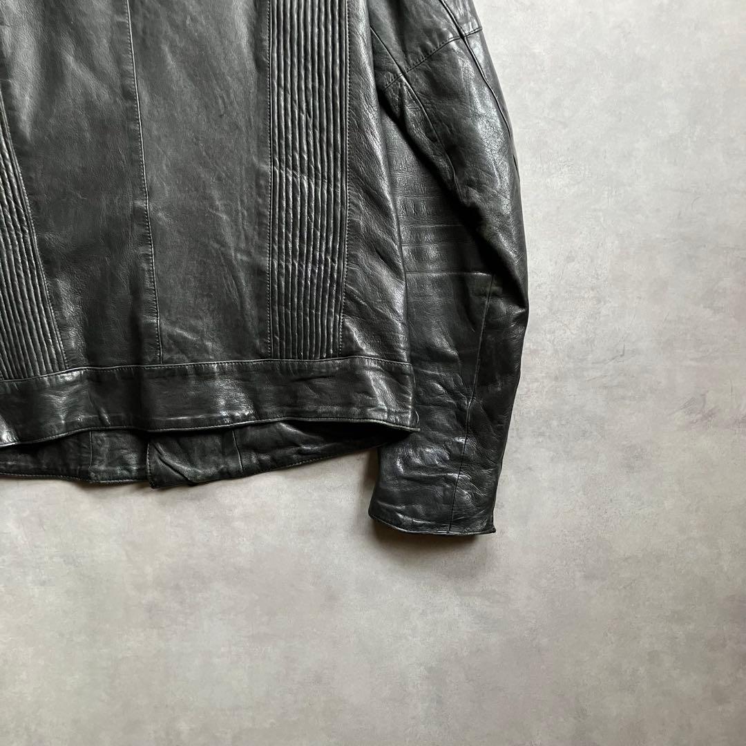 ジャケット・アウター 00s y2k archive LHP zip leather jacket