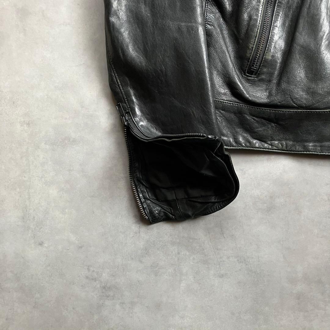 ジャケット・アウター 00s y2k archive LHP zip leather jacket