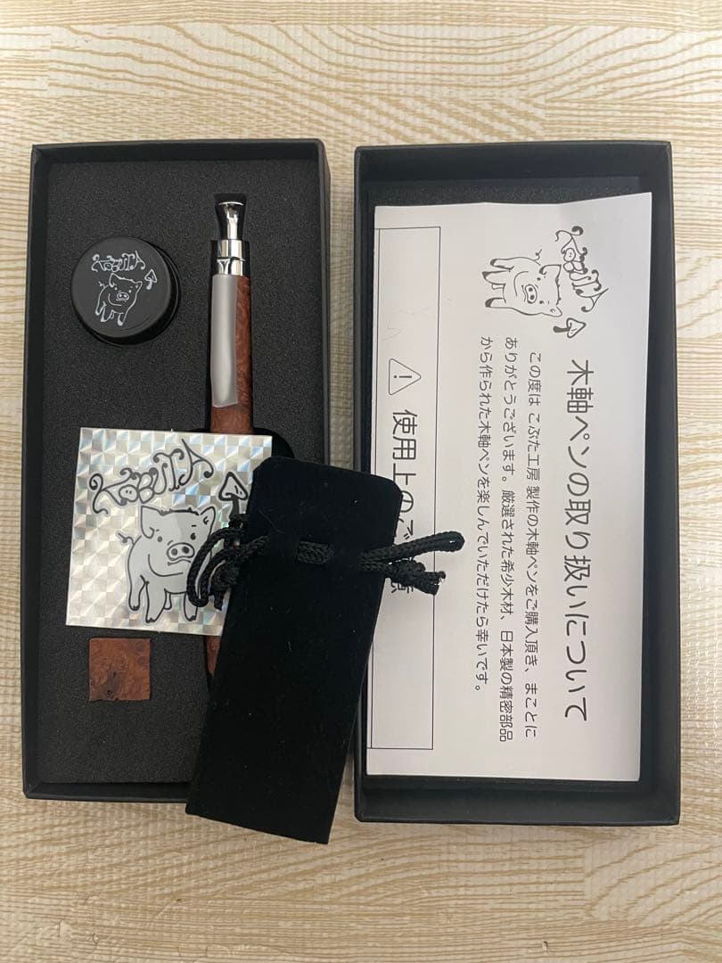 KOBUTA factory こぶた工房 木製シャープペンシル　未使用