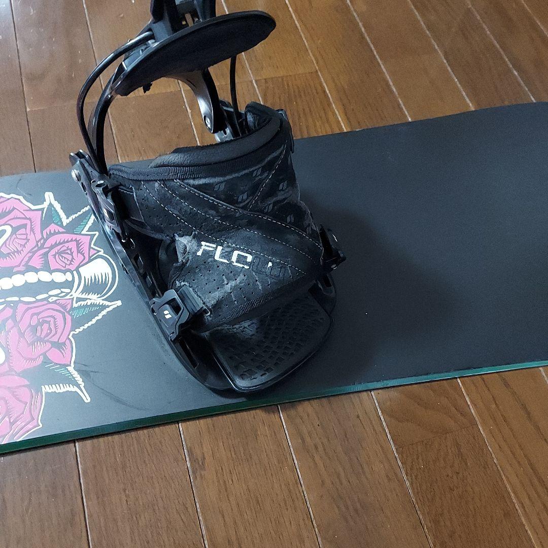 ATOMICスノーボード148cm FLOWバインディングセット