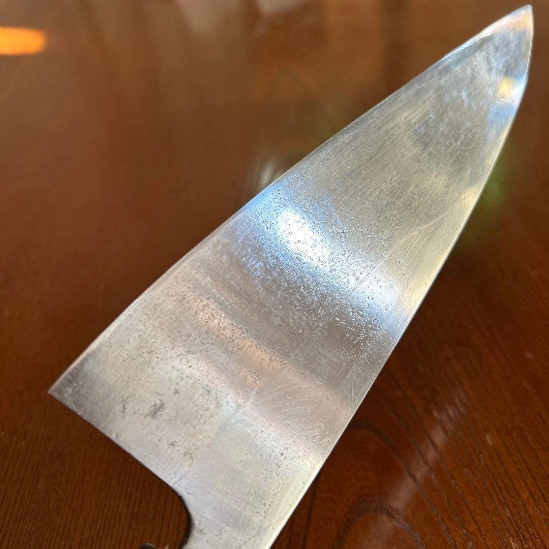 出刃包丁 堺宗一作 全長35,5cm刃19,5cm厚約9mm ★送料無料