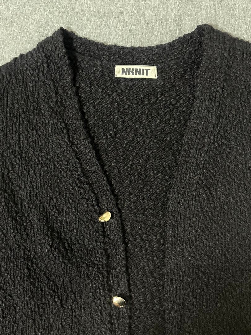 nknit V-neck KNIT vest ニットベスト