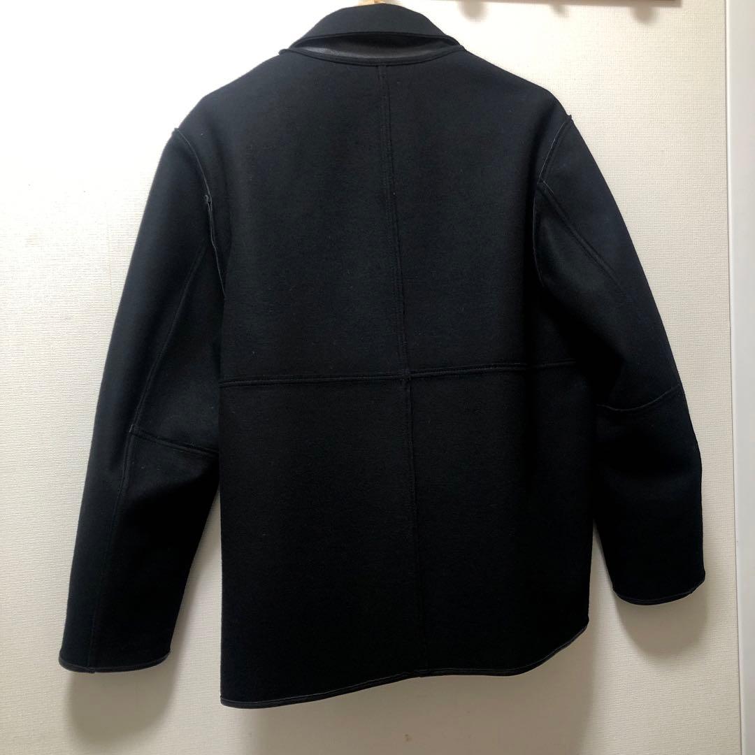 ジャケット・アウター ssstein 24aw BONDED LEATHER SHORT JAKET