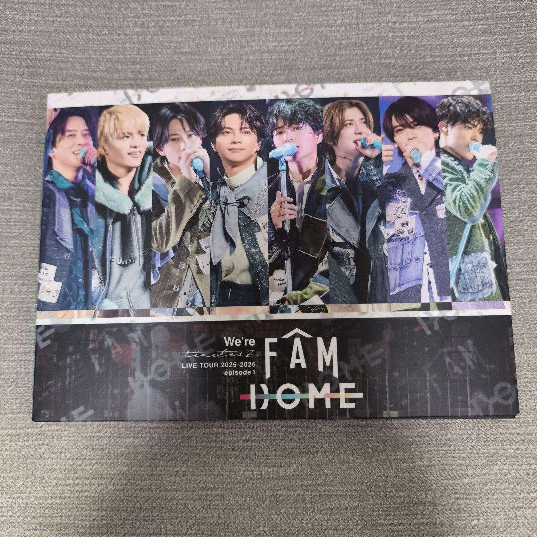 timelesz タイムレス DVD FAM DOME(初回限定盤)(3枚組)