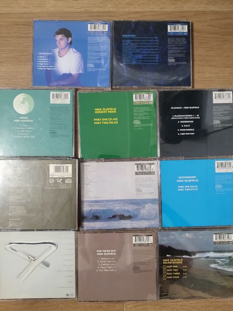 マイク・オールドフィールド CD12枚まとめ売り