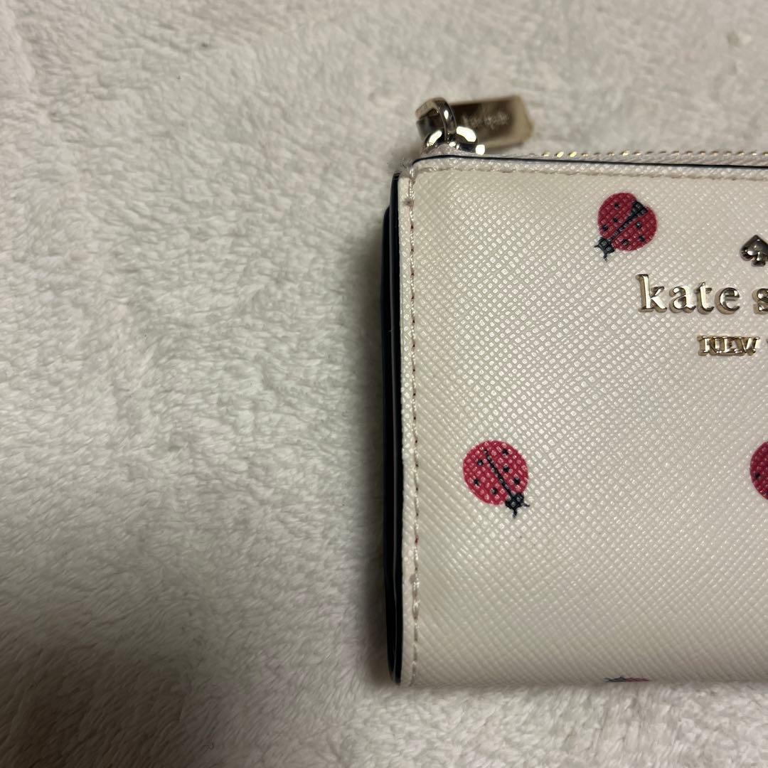 【美品】kate spade NEW YORK てんとう虫柄キーケー