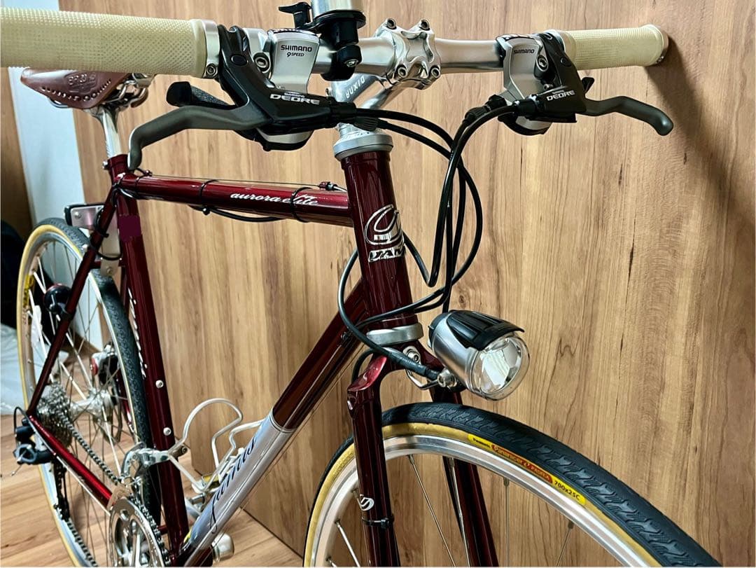 700c クロモリ クロスバイク風　JAMISランドナー