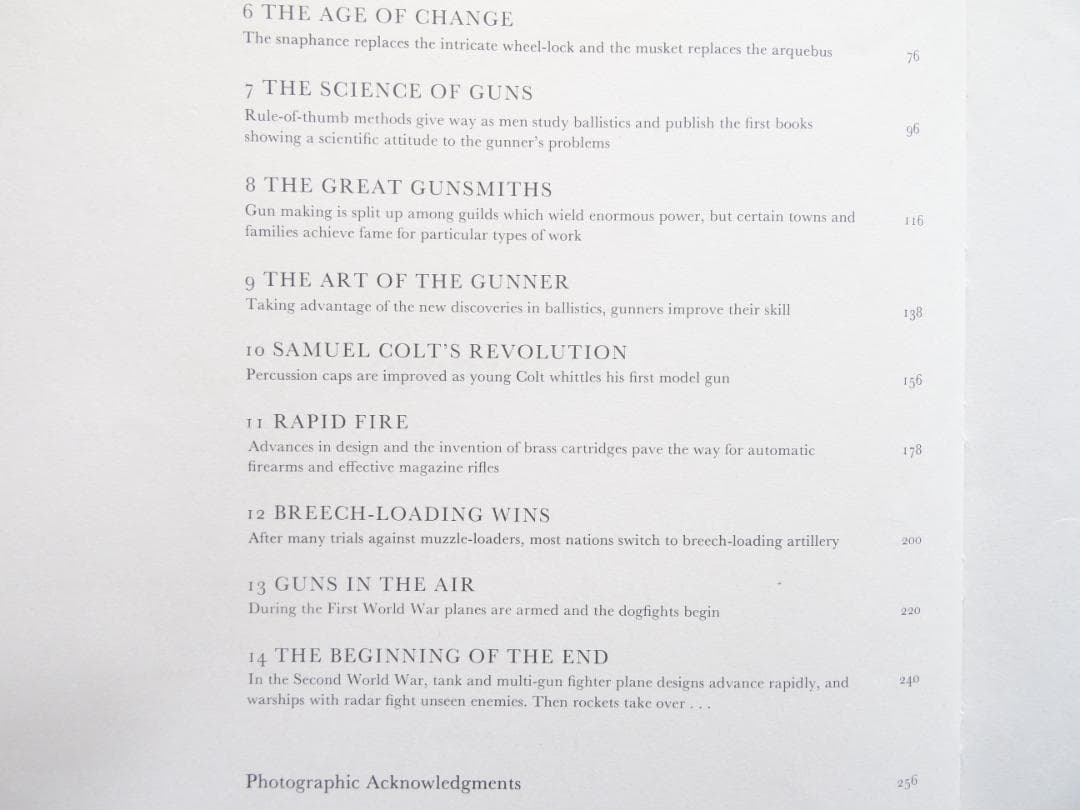 洋書◆銃の歴史資料集 本 拳銃 ライフル 大砲 火縄銃 機関銃