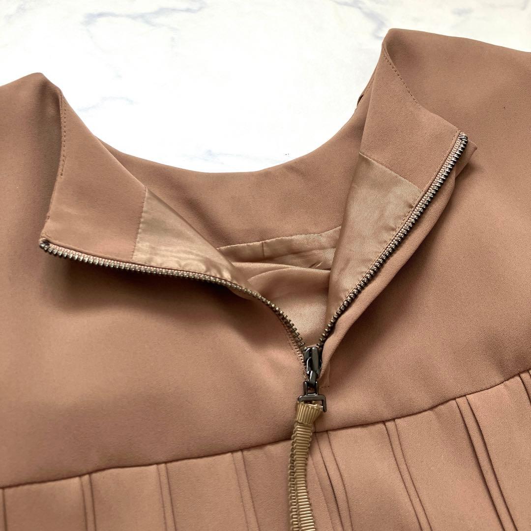 定価5.6万円✨ HIROKO BIS 【洗える】タイルプリーツワンピース