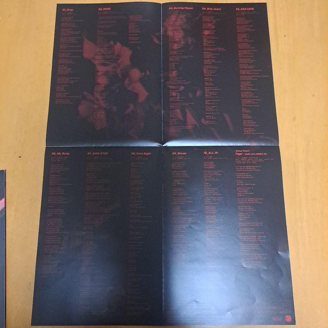 HANA 1st Album フォトカード付き