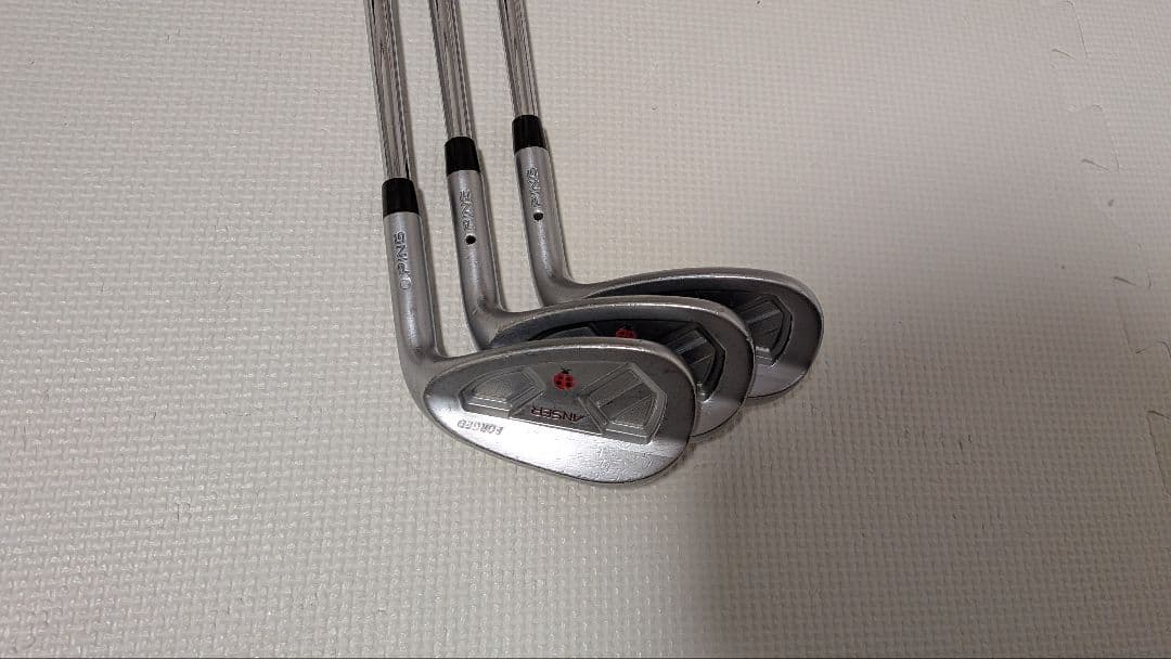 【名器3本組】PING ANSER ウェッジ (52°/56°/60°) DG