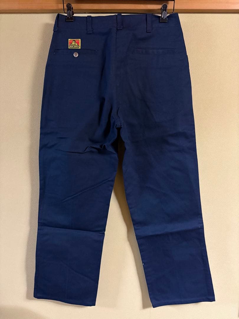 BEN DAVIS ネイビー ワークパンツ 70年代