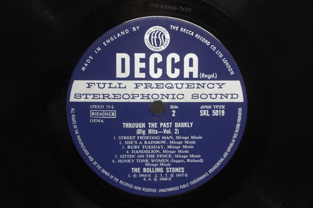 Rolling Stones Through the Past, Darkly英