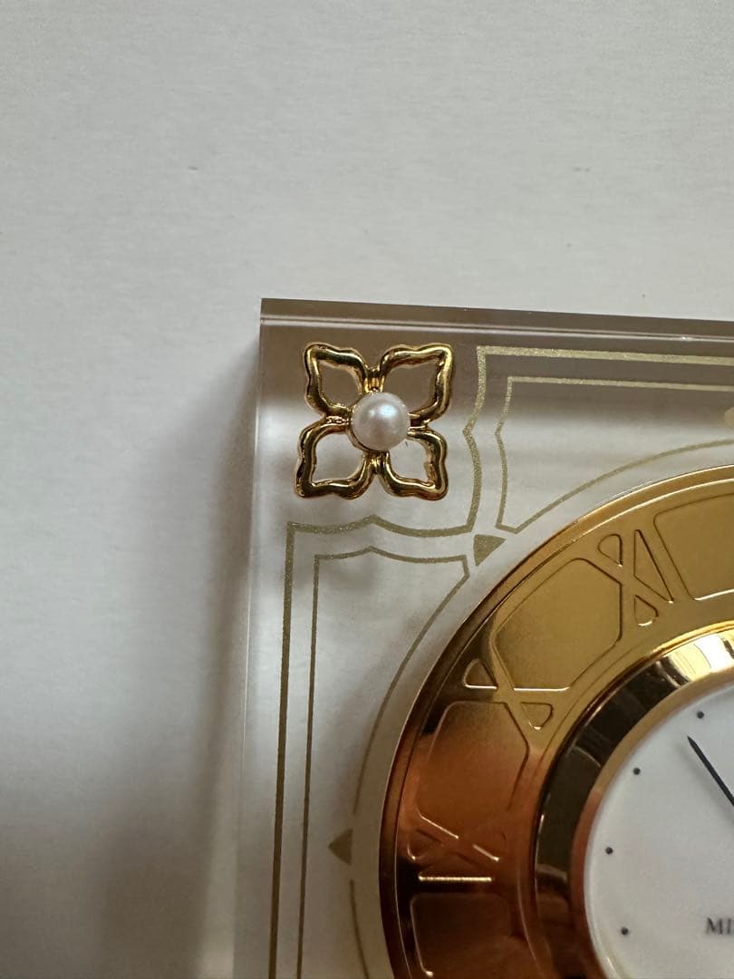 稼動品 ミキモトMIKIMOTO 2002年 置時計