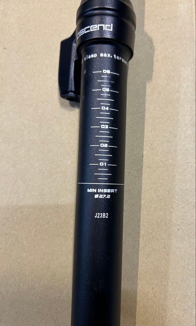 ★ Brand-X Ascend II ドロッパーシートポスト27.2mm
