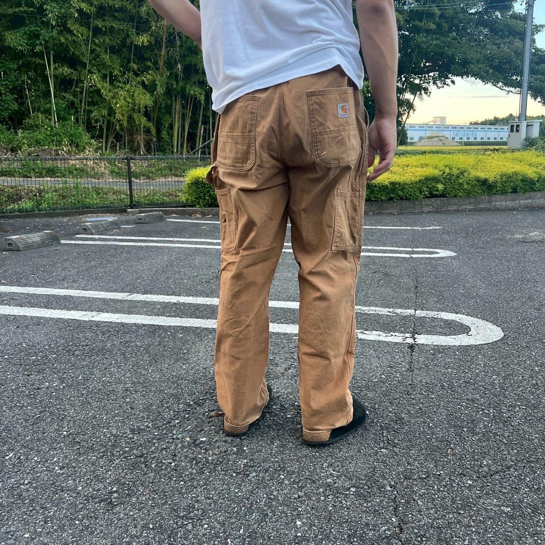 カーハート ダブルニー リラックスフィットペインターパンツ　W36