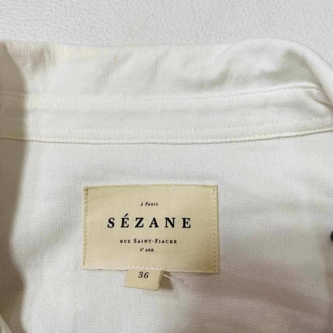 SEZANE セザンヌ ハート刺繍 TOMBOY シャツ オーガニックコットン