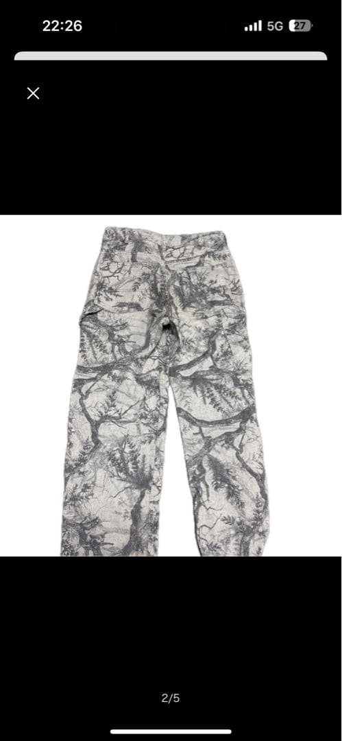 ZARA カーペンターパンツ