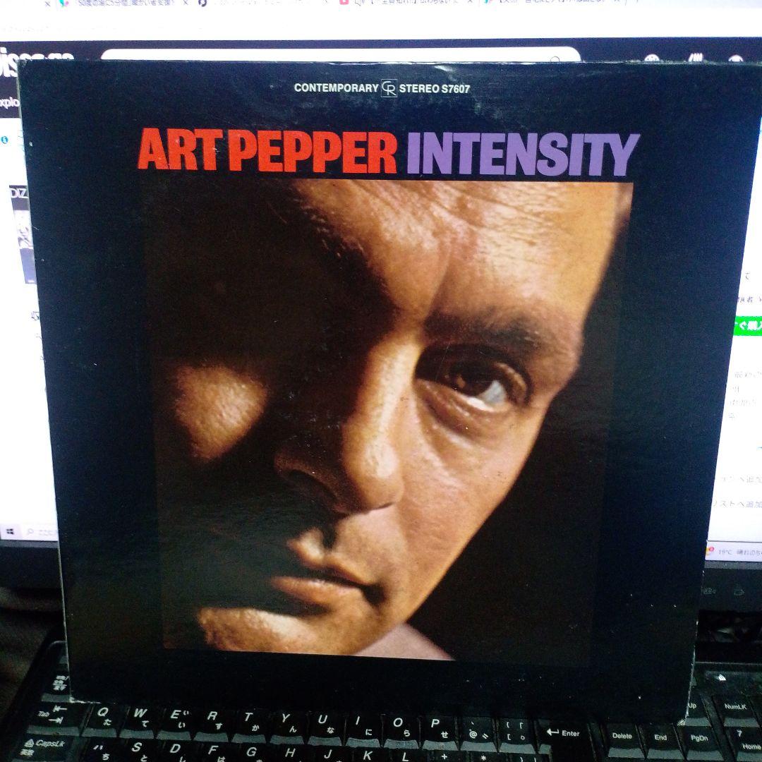 ART PEPPER INTENSITY レコード