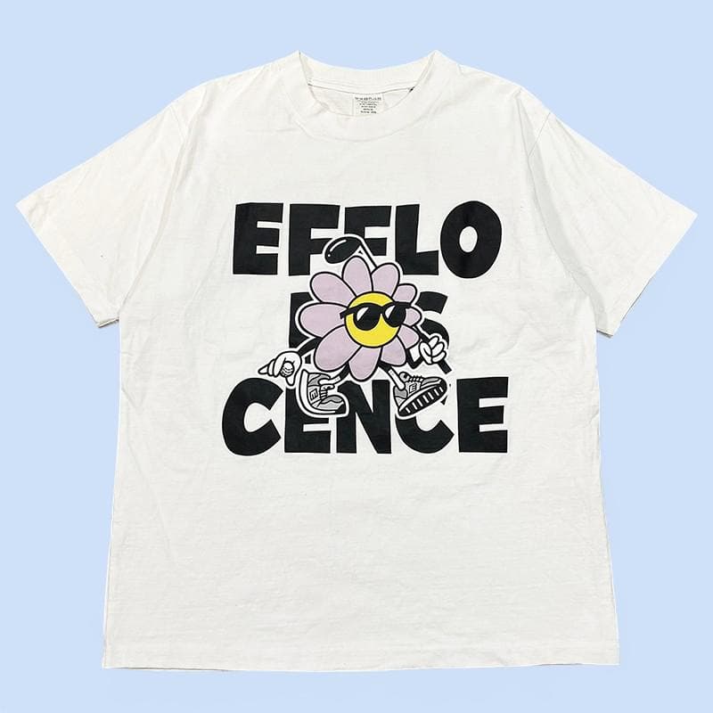 EFFLORESCENCE エフロレッセンス 半袖Tシャツ S ホワイト ゴルフ