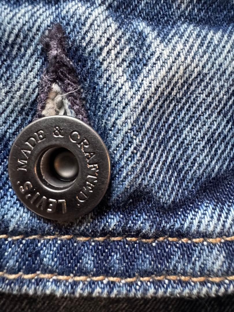 Levi's Made&Crafted デニムジャケット 春秋着用おすすめ 美品