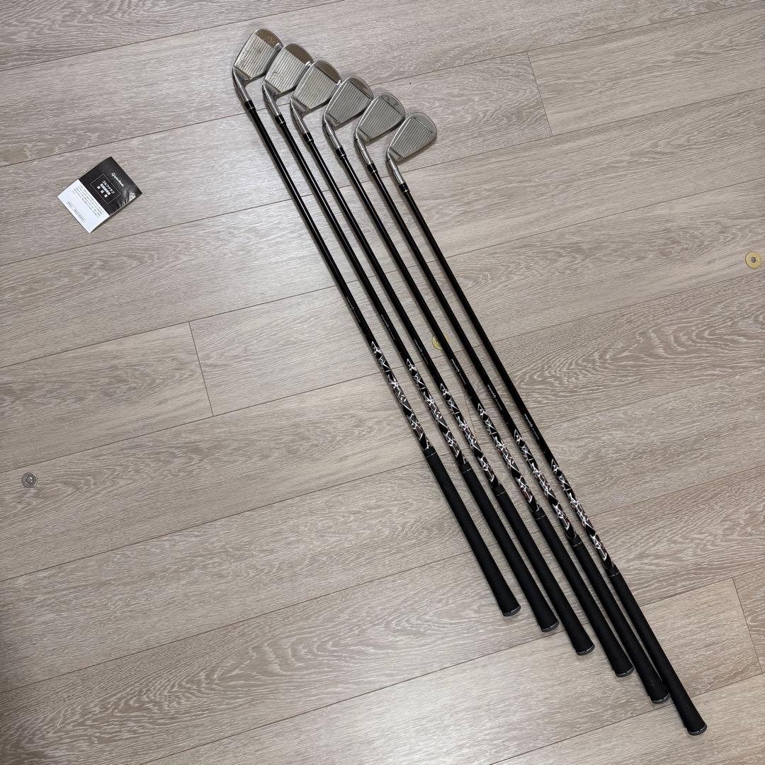 TaylorMade M4 アイアンセット 6本フルセット 純正カーボン S