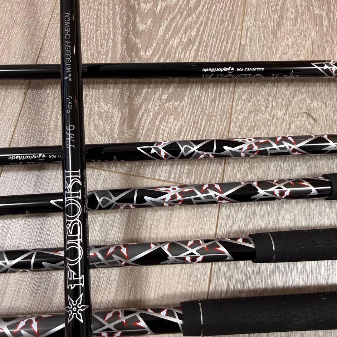 TaylorMade M4 アイアンセット 6本フルセット 純正カーボン S