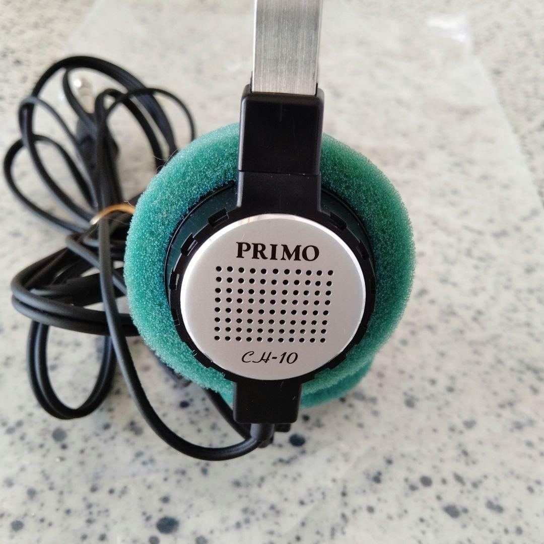 PRIMO ステレオヘッドフォン　箱付き　昭和レトロ　日本製　プリモ　新品