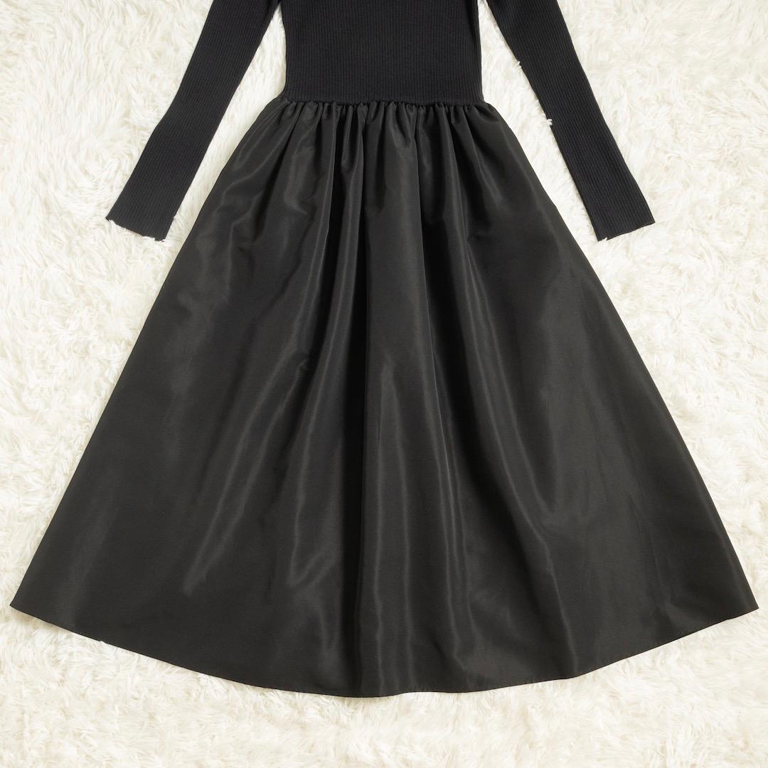 UNITED ARROWS 25AW フィット ＆ フレア ポロワンピース
