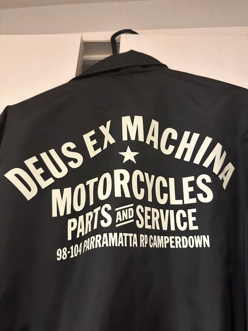 デウスエクスマキナ ジャケット Deus Ex Machina ブラック S
