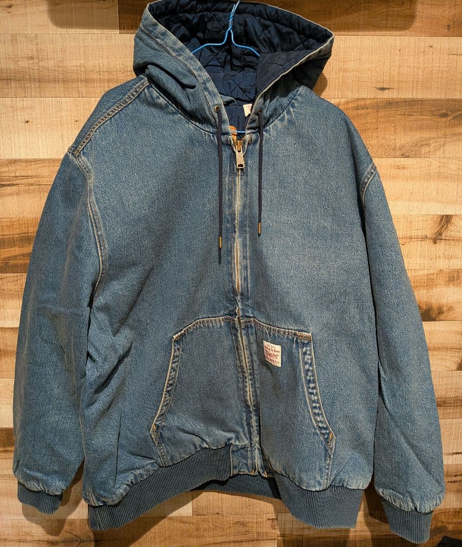 新品未使用タグ付き　Levi Strauss & Co. デニムフーディ XL