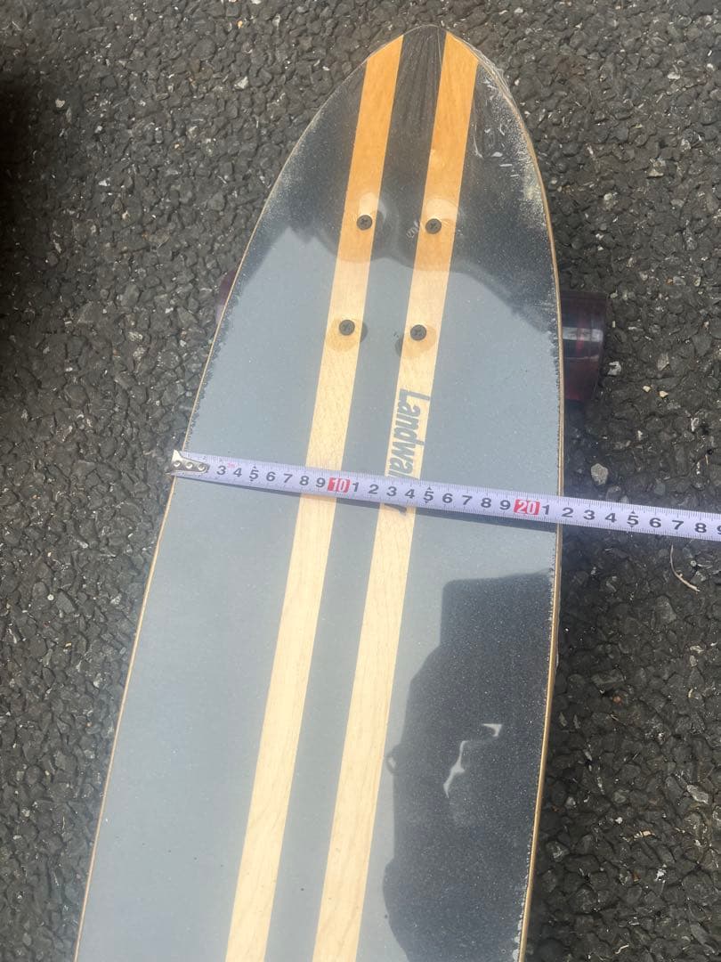 ロングボード ストライプデザイン 約112cm 未使用品