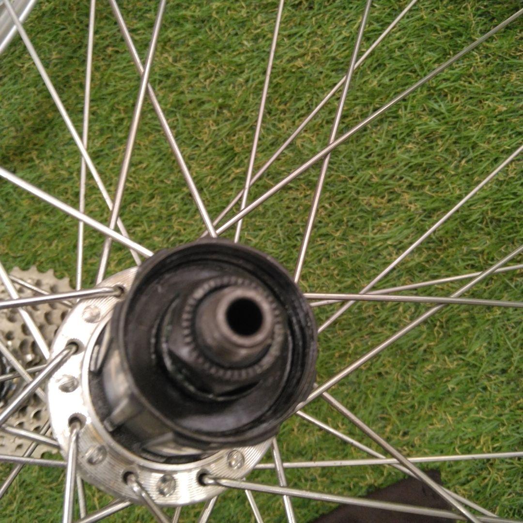 自転車用 26インチ完組ホイール　前後セット
