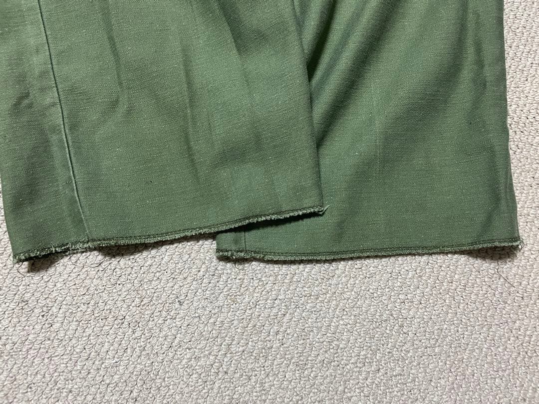 70s OG107 US ARMY 米軍 ベイカーパンツ 32×29