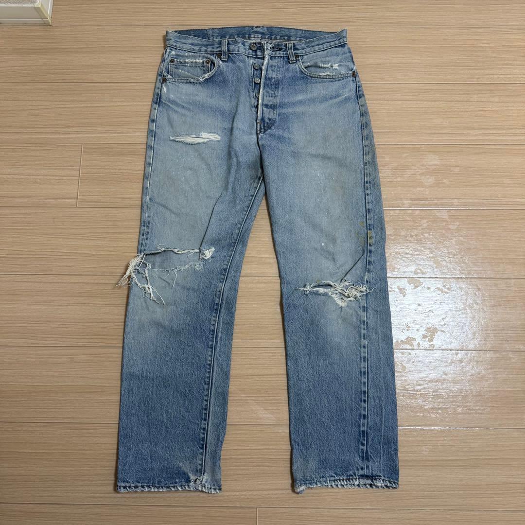 80’s Levi’s 501 赤耳モデル ヴィンテージ グランジ