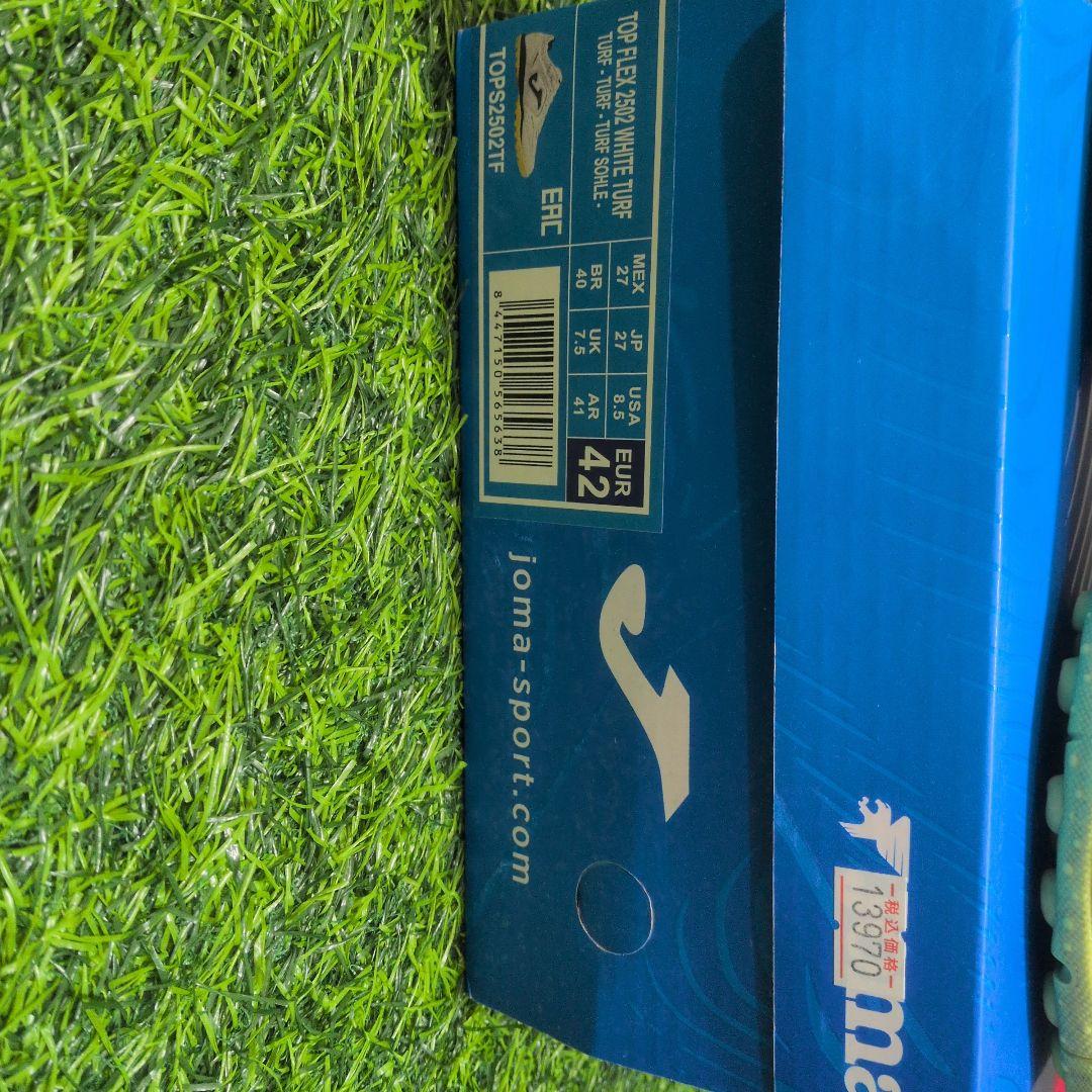 シューズ Joma TOP FLEX 2502 WHITE TURF 27.0cm