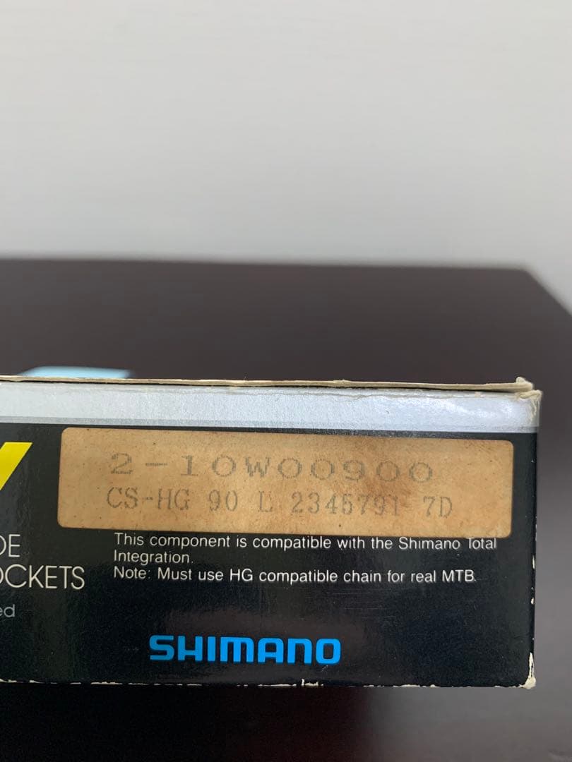 【ビンテージ: 2個セット】Shimano 7s スプロケット CS-HG90