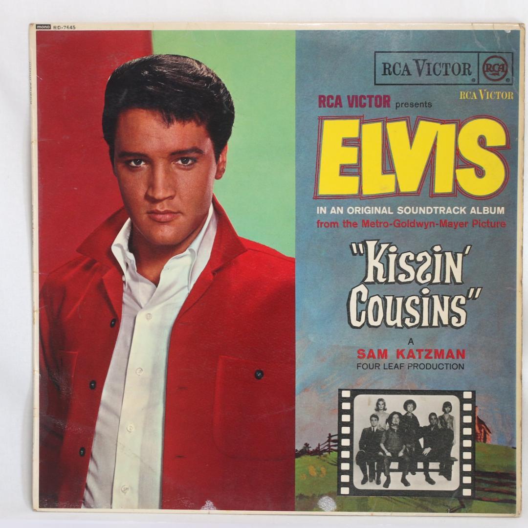 英LP Elvis Presley Kissin' Cousins Mono深溝