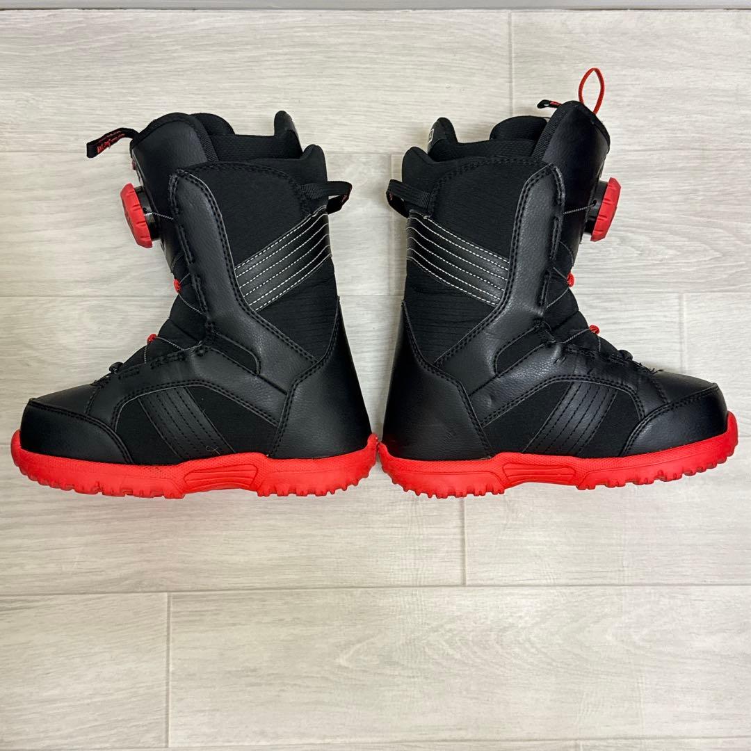 【バートン】スノーボードブーツ 子供用　22センチ　Zipline BOA 黒