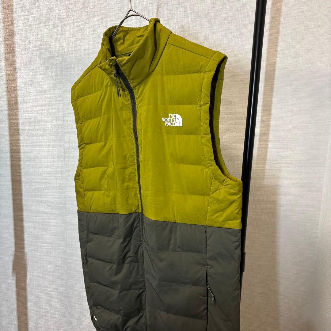 THE NORTH FACE フルジップベスト カーキ ノースフェイス メンズ