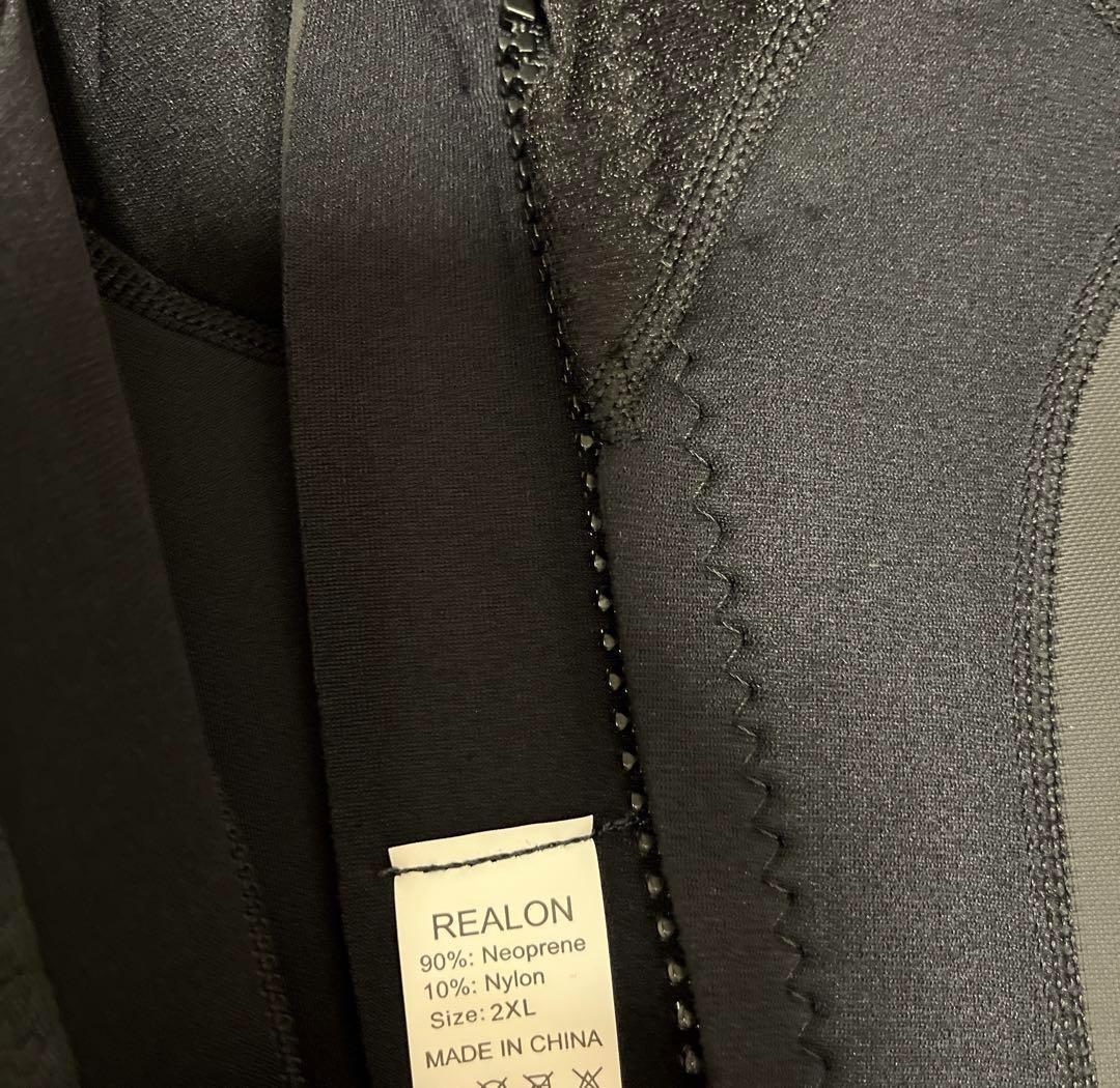新品未使用　レディース　ウェットスーツ　2XL 黒　フルスーツ　マリンスポーツ