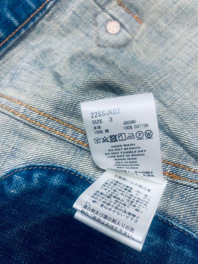 ジャケット・アウター SUGARHILL FADED DENIM JACKET(22SSJK02) 3